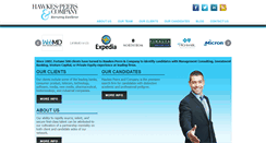 Desktop Screenshot of hawkespeers.com